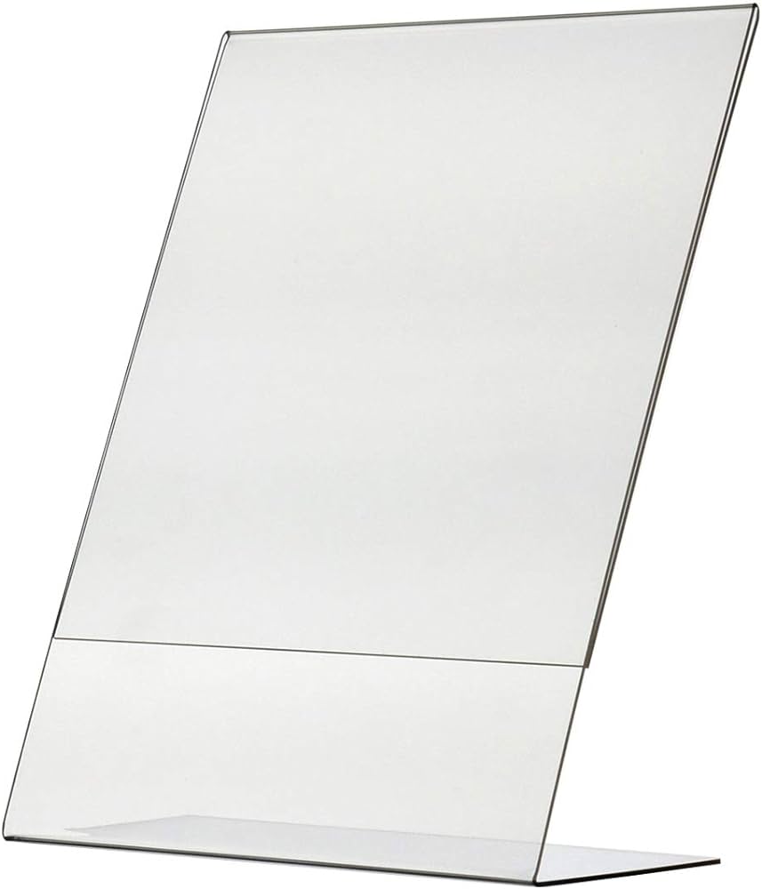 Acrylic Slant Picture Holders