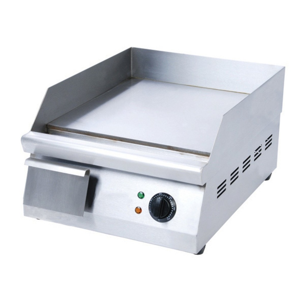 Adcraft GRID-16 120V Heavy Duty Electric Countertop Griddle All Stainless Steel
