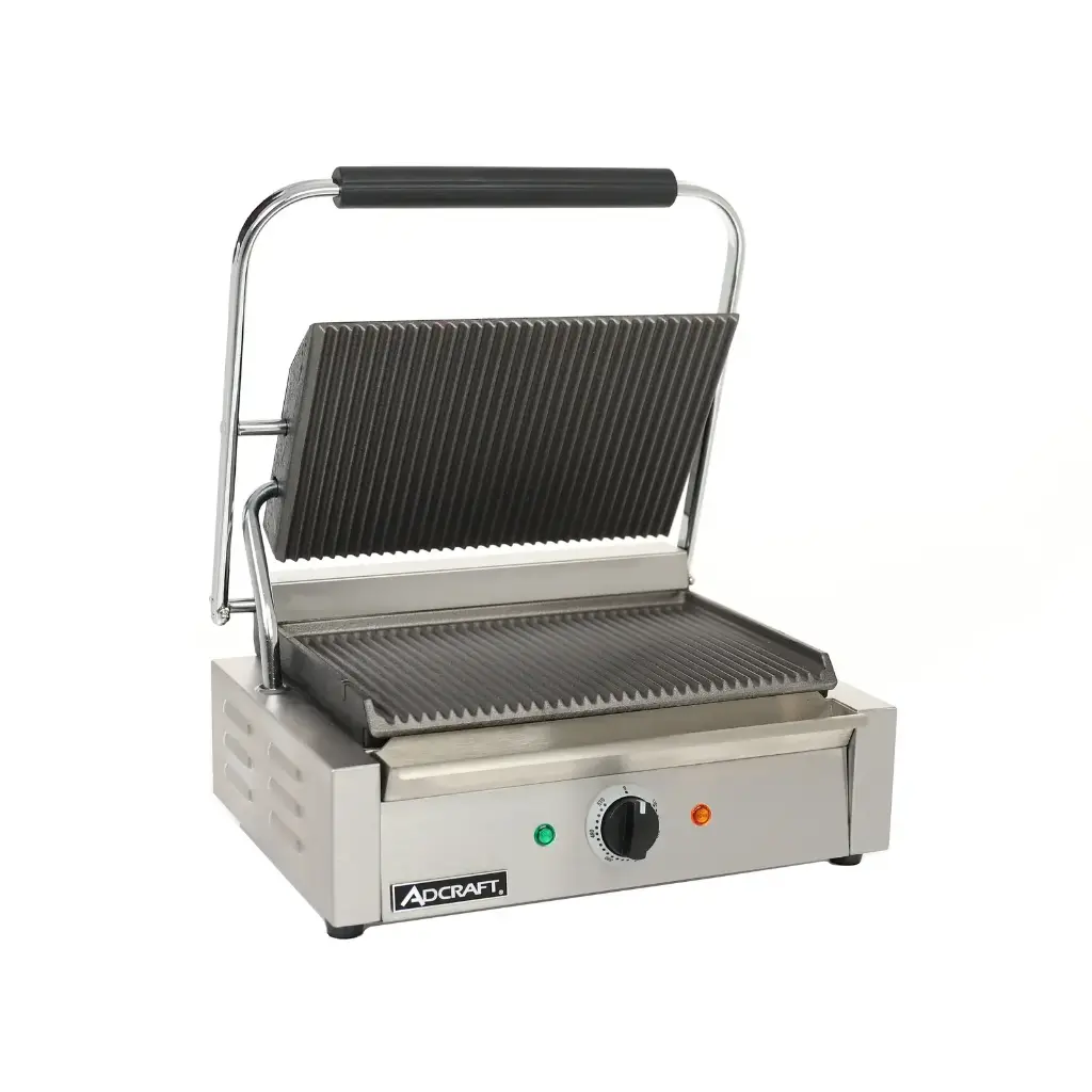 Adcraft SG-811E 13.25" x 9.25" Panini Grill