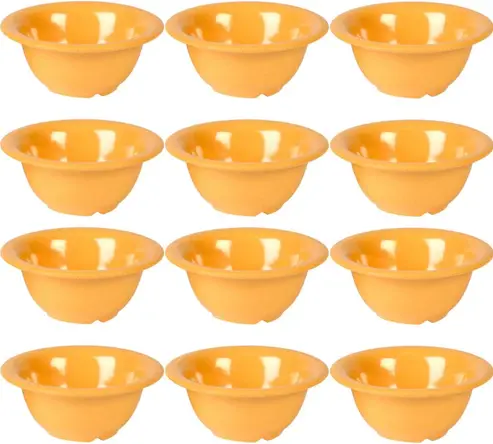 Admiral Craft MEL-BL13 Rim Soup Bowl 13 Oz Yellow