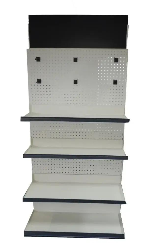 Aluminum Shelves, Perforated Direct Hook-In 14"