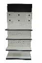 Aluminum Shelves, Perforated Direct Hook-In 14"