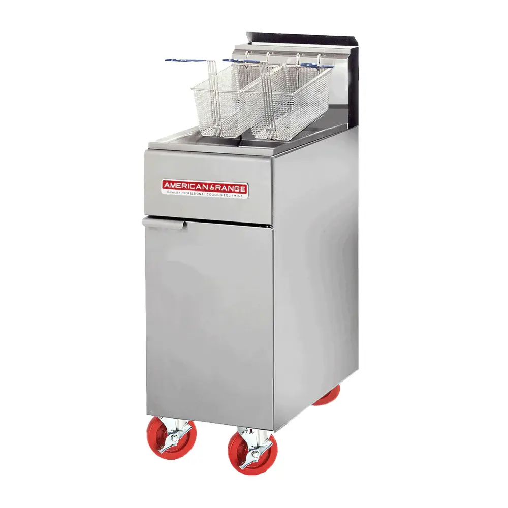 American Range AF-35/40 35-50 Lbs. Deep Fryer Nat Gas