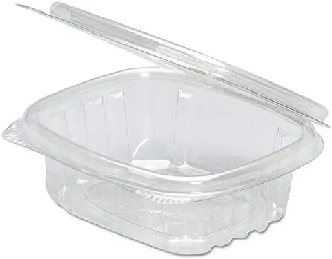BUTTERFLY AB48 48 Oz Clear Hinged Lid Deli Container