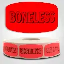 Boneless Printed Round Label Sticker
