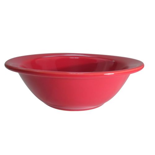 CAC China LV-10-R Grapefruit China Red 6.7 Inch 13 Oz