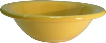 CAC China LV-10-Y Grapefruit China Yellow 13 Oz