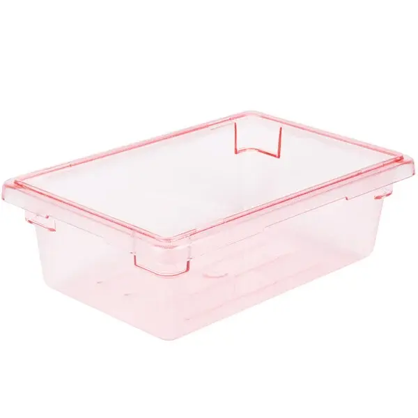 CAMBRO 12186CW Red Food Box 12" x 18" x 6"