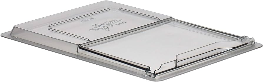 CAMBRO 20CWLN Half Size Cover Lid Flip Notched