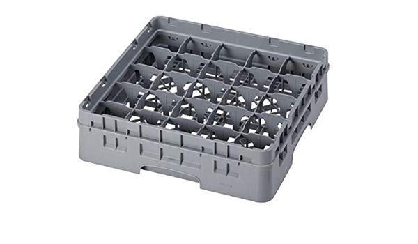CAMBRO 25S900 Glass Rack 25 Comp Gray