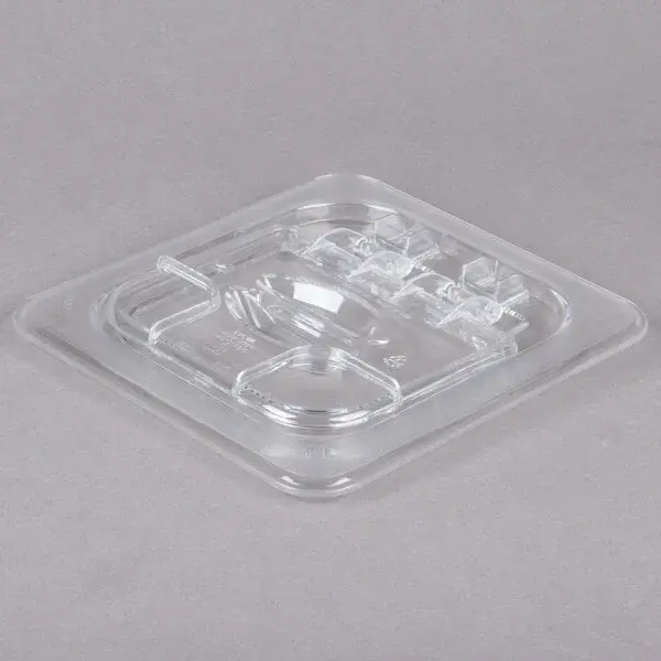 CAMBRO 60CWL135 Food Pan Clear 1/6 HINGE LID