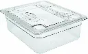 CAMBRO 60CWLN-135 Food Pan Clear 1/6 Hinge Notch