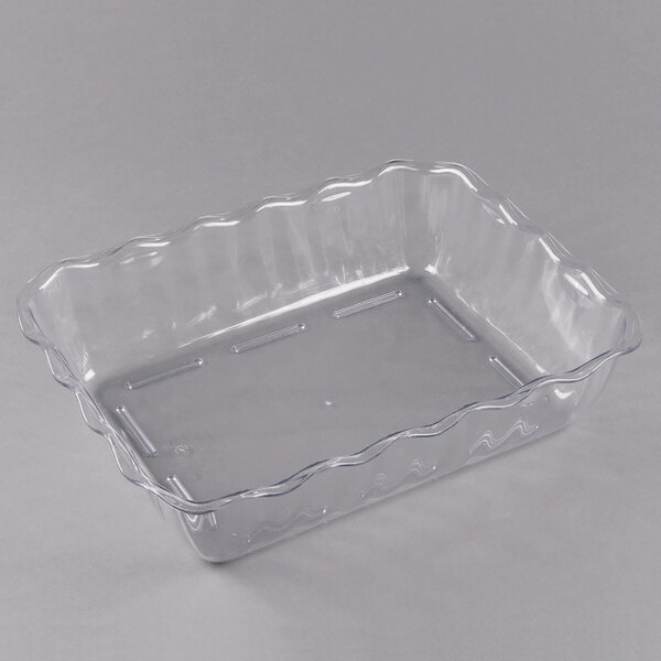 CAMBRO DC10152 Clear Tulip Display 13" x 10"