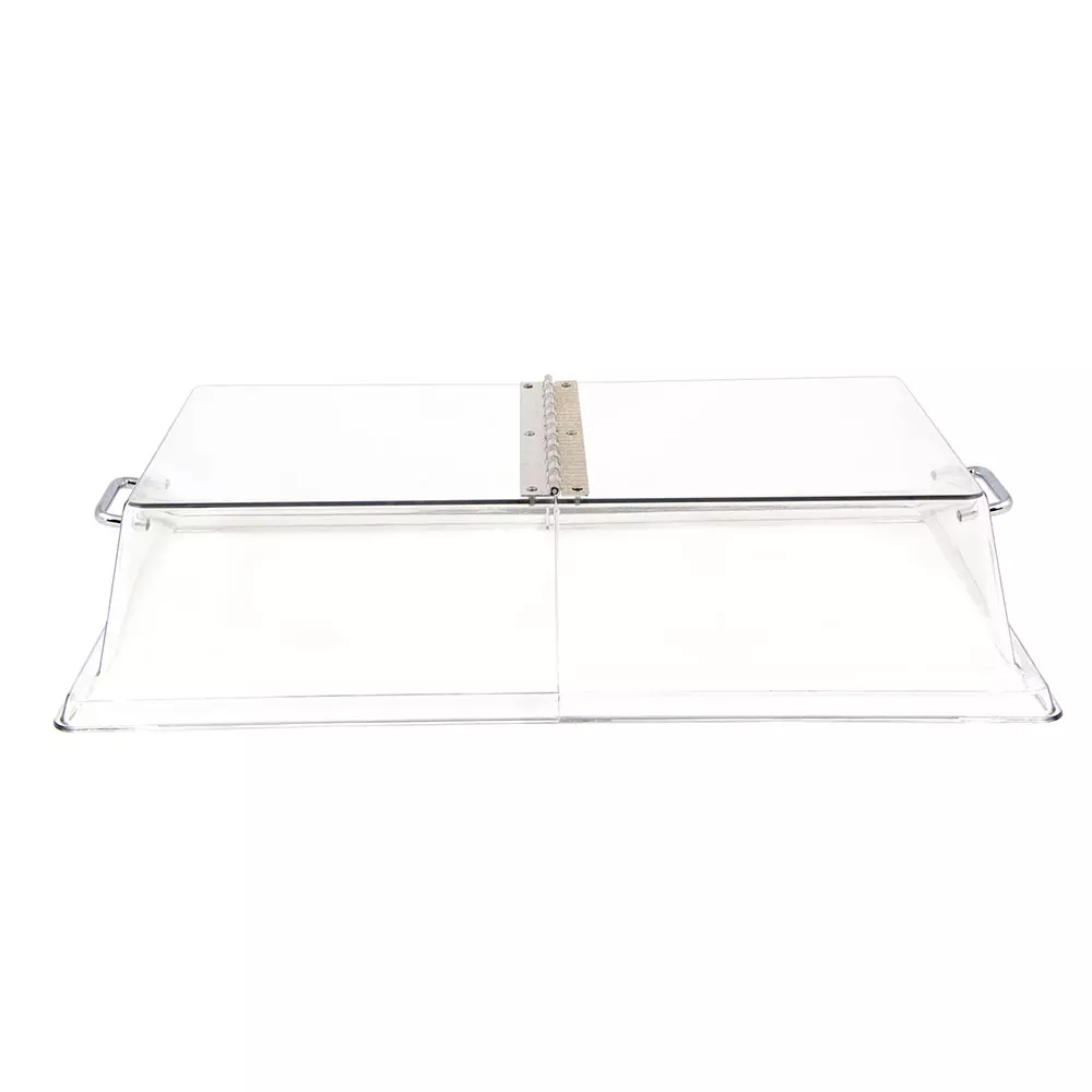 CAMBRO RD1220CWH Acrylic Dome Cover with Hinge