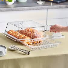 CAMBRO RD1220CWH Acrylic Dome Cover with Hinge