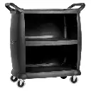 CARLISLE CC2036DP03 Bus Cart 18" x 36" Locking
