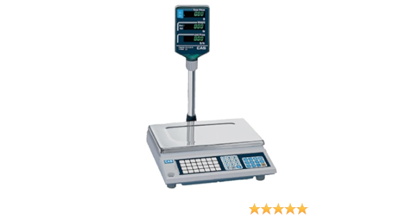 CAS AP-1 Computing Scale 30 Lbs Pole