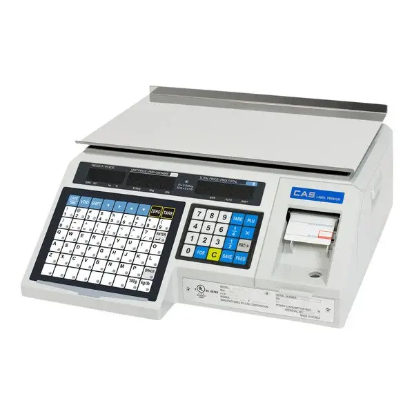 CAS LP-1000N 30 Lbs Label Printing Computing Scale