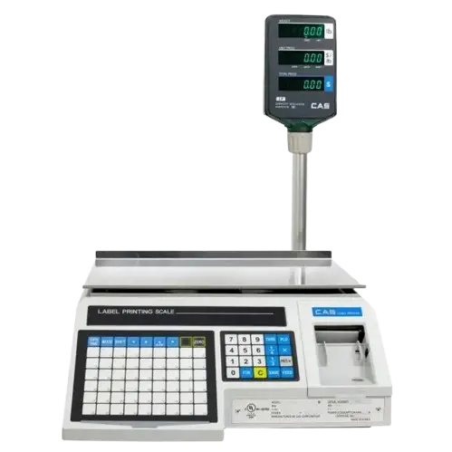 CAS LP-1000N 30 Lbs Label Printing Computing Scale