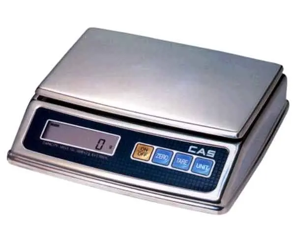 CAS PWII-10 10 Lbs Stainless Steel Portion Scale