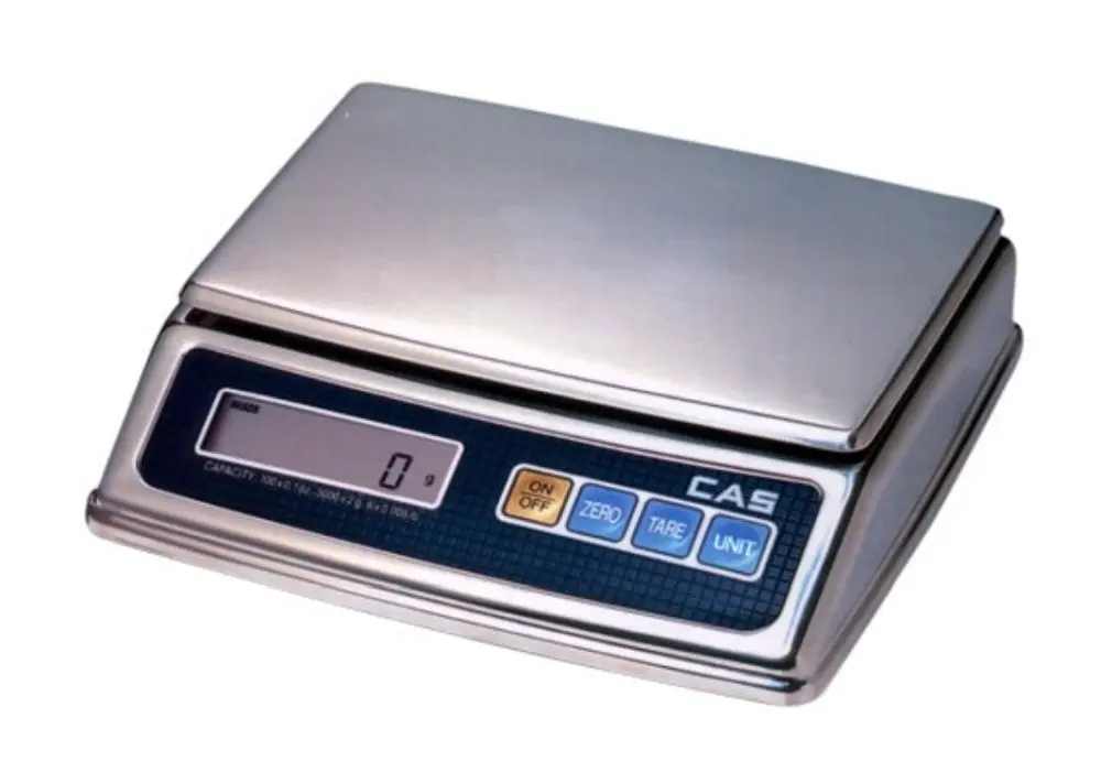 CAS PWII-10 10 Lbs Stainless Steel Portion Scale