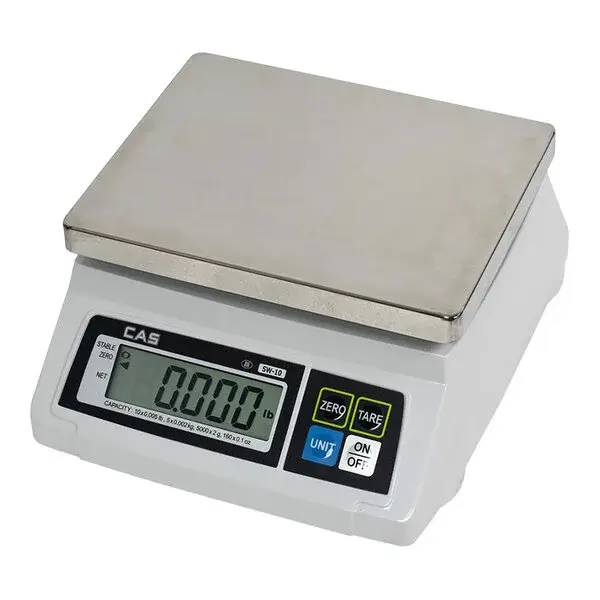 CAS SW-50 50 Lbs Stainless Portion Scale