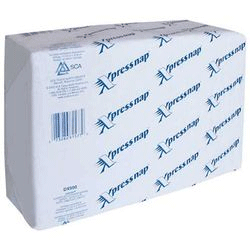 Cascades North River Beverage Napkin 1/4 Fold White