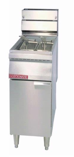Cecilware EFS40 Electric Fryer FLOOR 40LB SS