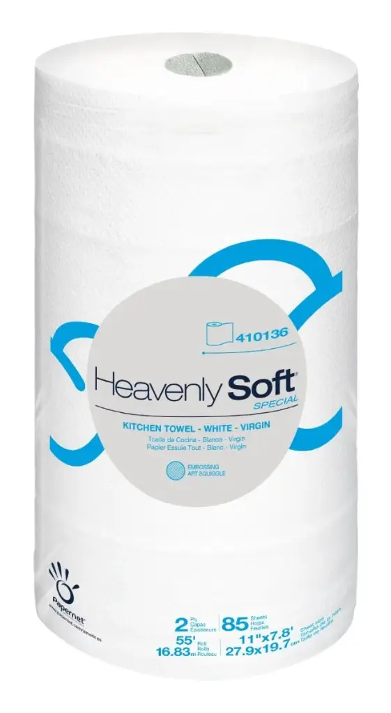 CellySoft 52480-410136 Kitchen Roll Paper Towel 2 Ply 11" X 7.8"