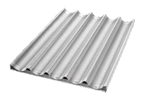 Chicago Metallic 45505 5 Moulds Baguette Bread Pan