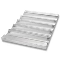 Chicago Metallic 45505 5 Moulds Baguette Bread Pan