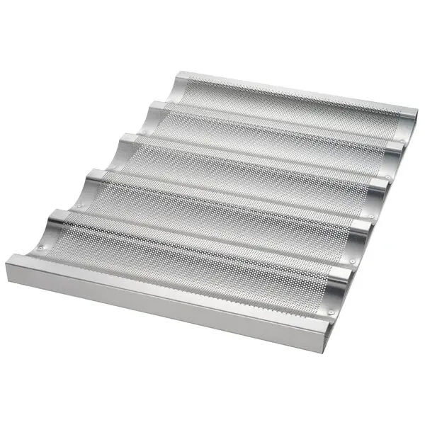 Chicago Metallic 45515 5 Moulds Baguette Bread Pan