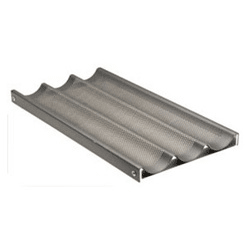 Chicago Metallic 49011 3 Moulds Baguette Bread Pan