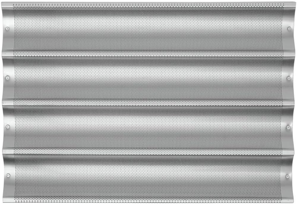 Chicago Metallic 49034 4 Moulds Baguette Bread Pan