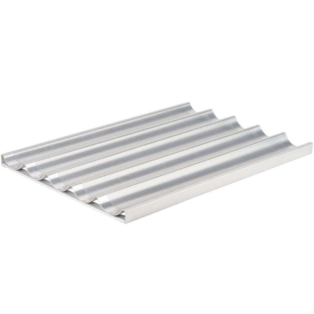Chicago Metallic 49035 5 Moulds Baguette Bread Pan