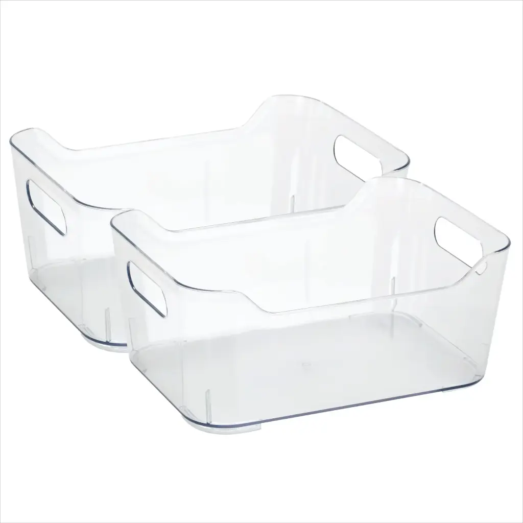 Clear Acrylic Bin 7" x 28" Built-in Handle