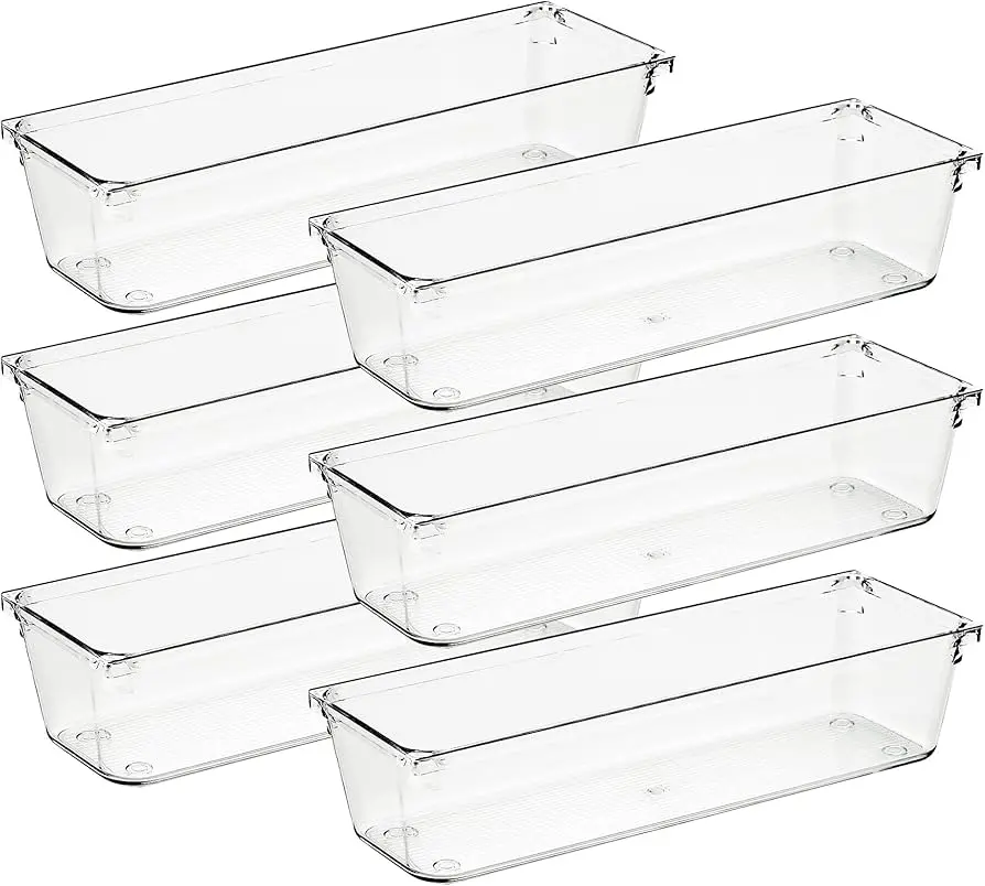 Clear Acrylic Bin 7" x 28" x 8" Insert