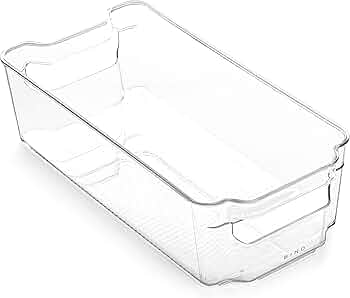 Clear Acrylic Bin 9" x 28" x 8"