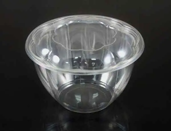 Clear Salad Bowl with Lid 40oz