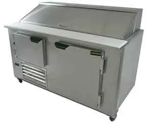 Cooltech CMPH-60BM 2.5 Door Sandwich Prep Table 60"