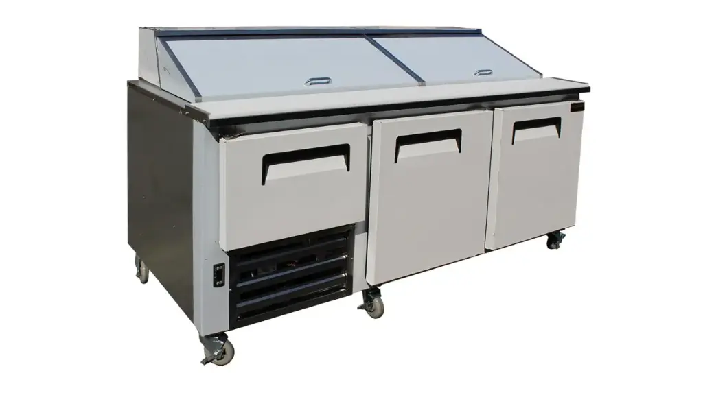 Cooltech CMPH-72BM 2.5 Door Sandwich Prep Unit 72"
