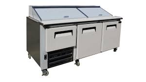 Cooltech CMPH-72BM 2.5 Door Sandwich Prep Unit 72"