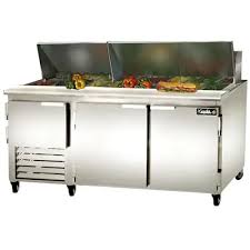 Cooltech CMPH-84BM 2.5 Door Refrigerated Sandwich Prep Unit 84"