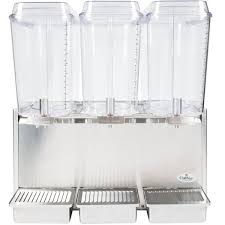 Crathco D35-4 5 Gal Triple Bubblers Drink Dispensers