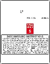 DIGI 60mm X 80mm Scale Label With Safe Handling Print