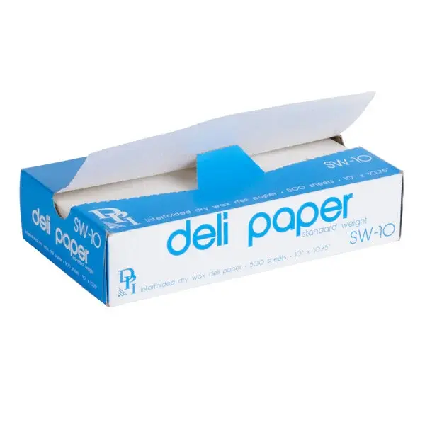 Deli Paper 10" x 10" 3/4 12/500