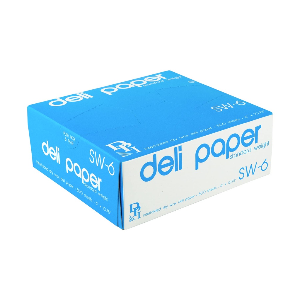 Deli Paper 6 X 6 Medium Wax Interfolded
