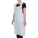 Disposable Poly Apron 28 x 46 White