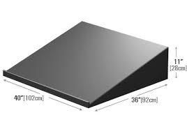 Dry Table End Riser With Slant Front