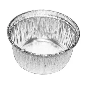 Durable Packaging 1400-30 4 Oz Aluminum Foil Cup